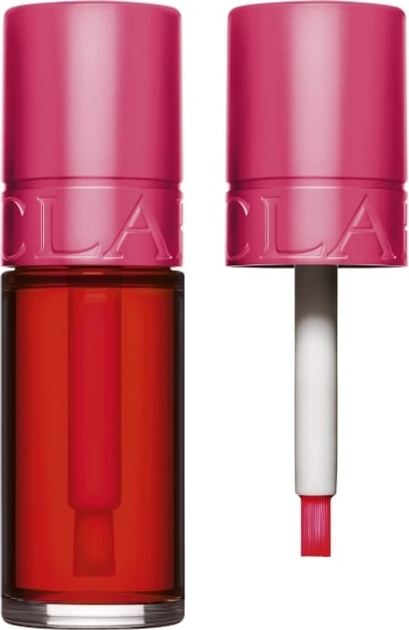 Блиск для губ Clarins Water Lip Stain матовий 01-Rose Water 7 мл (3666057333323) - зображення 1