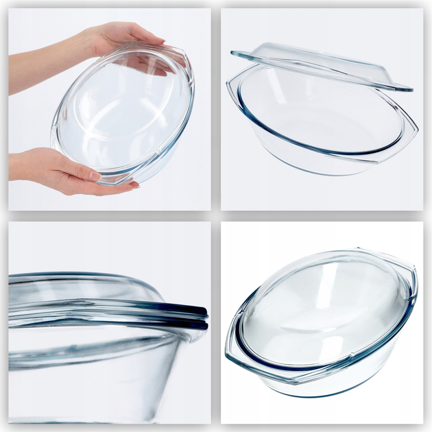 Форма для випічки Kadax Backe овальна з кришкою 2.9 л (5903699426494) - зображення 3