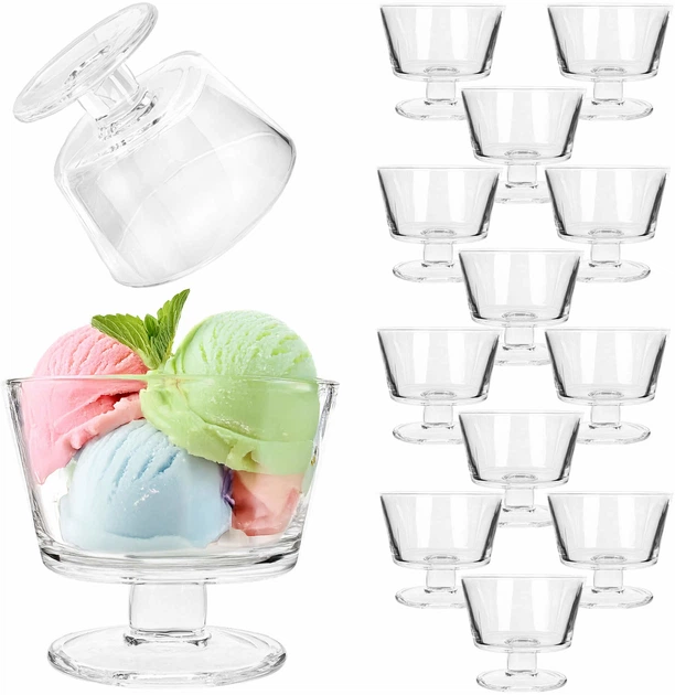 Набір стаканчиків для морозива Kadax Pisa 12x290 мл (5903699472644) - зображення 1