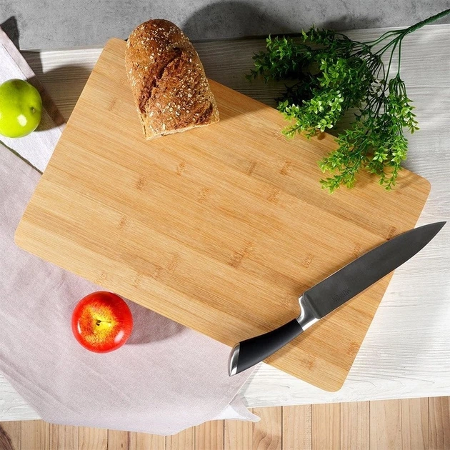 Дошка для нарізання Orion бамбукова 46 × 30 × 5 см (8592381155247) - зображення 6