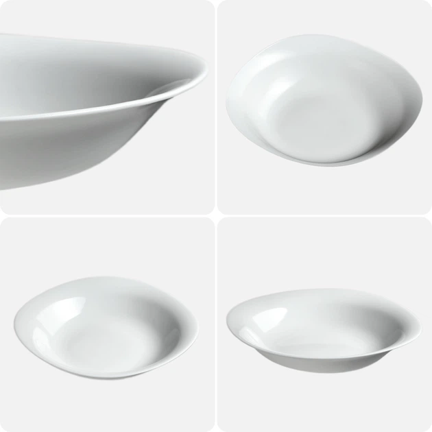 Набір тарілок Kadax Prinier глибоких 6x23 см (5903699477939) - зображення 3