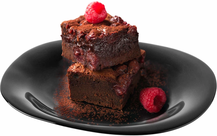 Набір тарілок Kadax Vetriolo квадратних чорних 6x21.5 см (5903699453872) - зображення 2