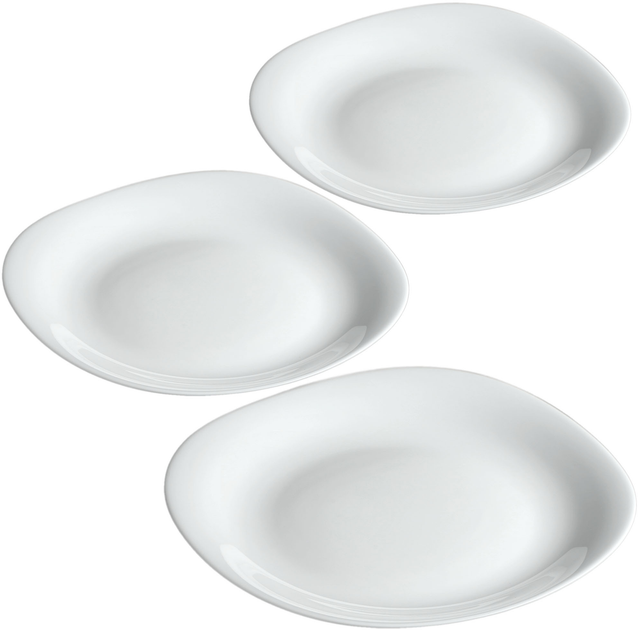 Набір тарілок Kadax квадратних 3x28 см (5903699453872) - зображення 1