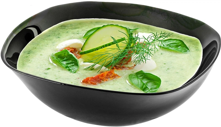 Набір салатниць Kadax квадратних чорних 6x19 см (5903699453810) - зображення 2