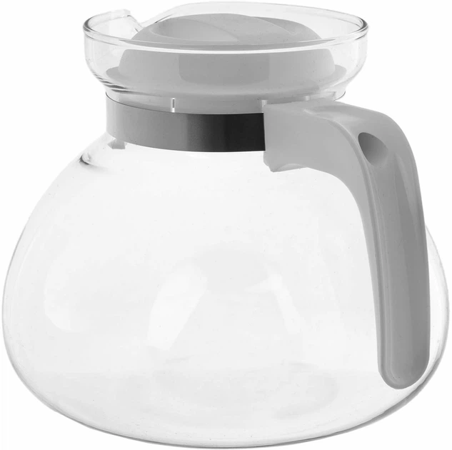 Заварювальний чайник Kadax Flond жаростійкий білий 1.7 л (5906638308127) - зображення 3