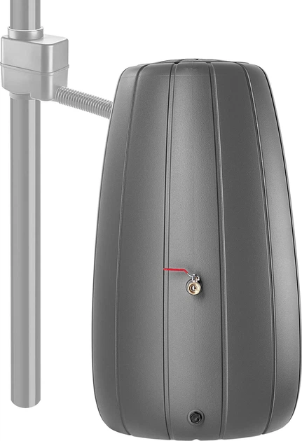 Zbiornik na deszczówkę Kadax Roddi 200L Antracytowy - obraz 5