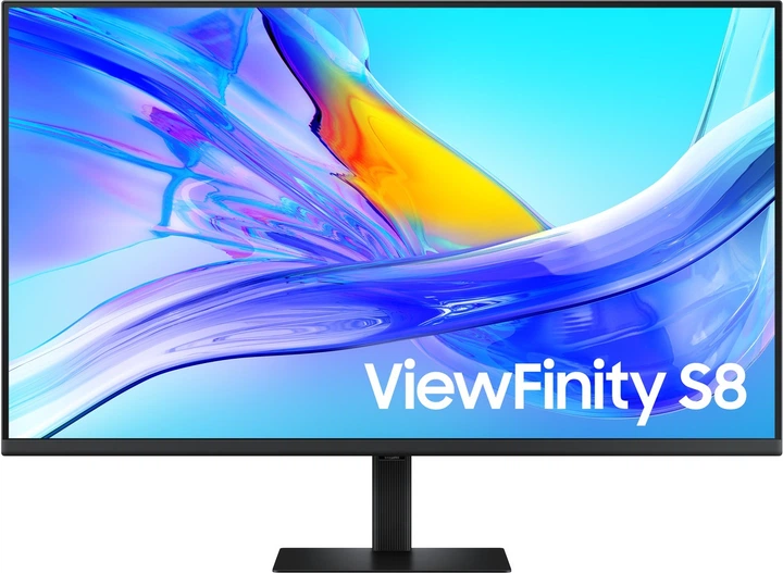 Monitor 37" Samsung ViewFinity S8 S80D Black (LS37D802EAUXEN) - obraz 1
