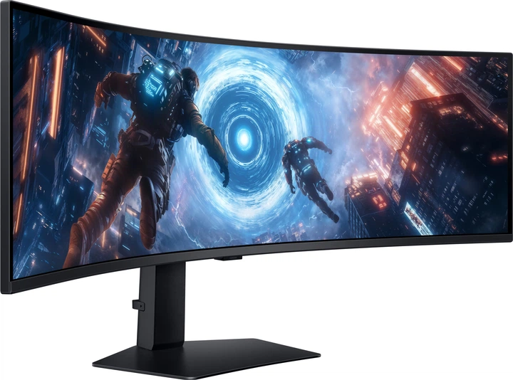 Monitor 49" Samsung Odyssey G9 G91F DQHD 144Hz Gaming Monitor (LS49FG910EUXEN) - obraz 4