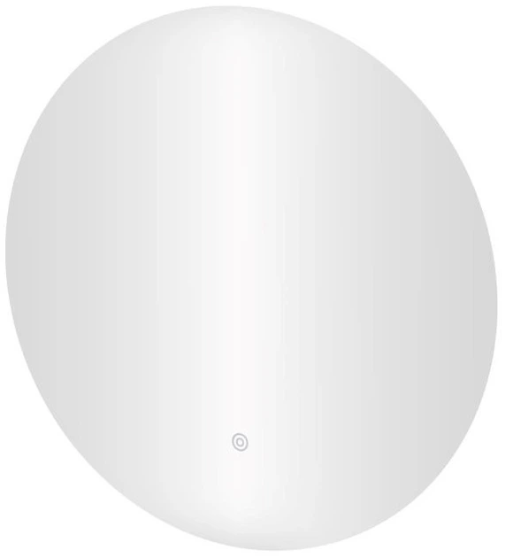 Настінне дзеркало ModernHome від Multistore кругле для ванної кімнати LED 80 см із сенсорним вимикачем 3 кольори (VKM-ECO-3-80) - зображення 1