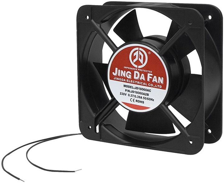 Вентилятор Blow 180 x 60 мм 230 В кульковий (5900804079125) - зображення 1