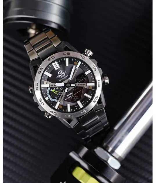Мужские часы Casio EDIFICE Bluetooth ECB-2000DD-1AEF - изображение 8