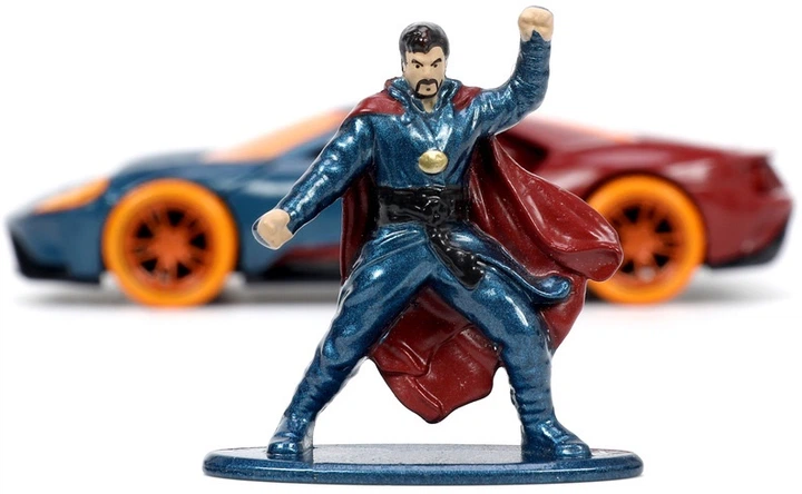 Metalowy samochód Jada Marvel Avengers Ford GT 1:32 z figurką Doktora Strange'a (253223013) (4006333080289) - obraz 3