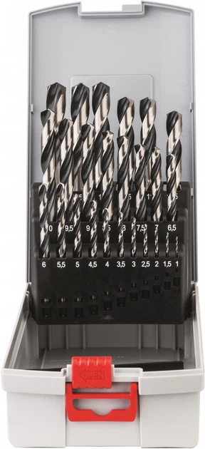 Zestaw wierteł do metalu Bosch HSS PointTeQ 25 sztuk (2608577352) - obraz 2