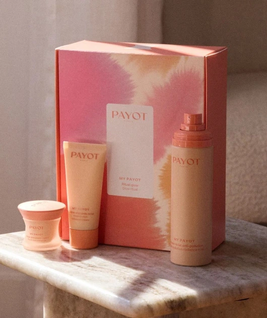 Zestaw do pielęgnacji twarzy Payot My Payot Rituel Glow Krem do twarzy 30 ml + Mgiełka do twarzy 100 ml + Krem pod oczy 15 ml (3390150595578) - obraz 2
