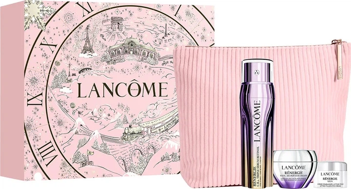 Набір по догляду за обличчям Lancome Renergie Крем для обличчя 15 мл + Сироватка 50 мл + Крем для шкіри навколо очей 5 мл (3614274653410) - зображення 1