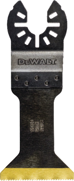 Brzeszczot tytanowy DeWalt do cięcia drewna i metalu do Multi Tool (DT20702-QZ) - obraz 1