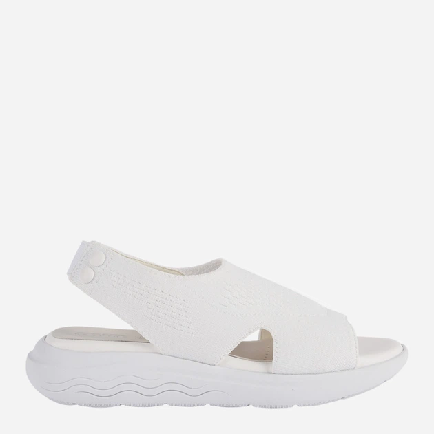 Sandały damskie na grubej podeszwie Geox D25SVD0006K-C1000 37 24 cm Białe (8050036531155) (955555909347609) - Outlet - obraz 1