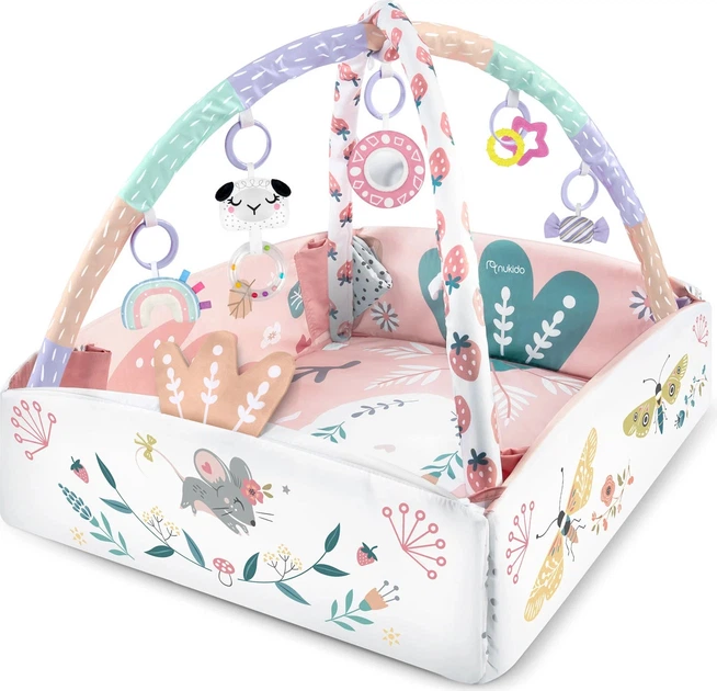 Інтерактивний навчальний килимок Nukido Пташка 110 x 100 см 730000 (5903890608972) (955555912102561) - Уцінка - зображення 2