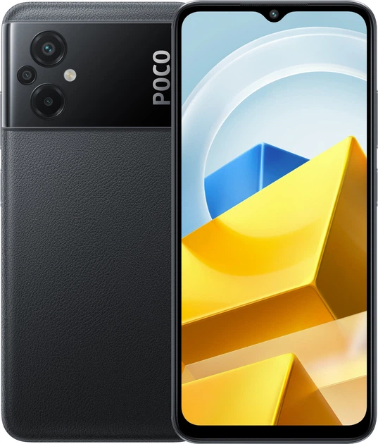 Мобільний телефон Xiaomi Poco M5 4/64GB Black (22071219CG) (867655061566769) - Уцінка - зображення 1