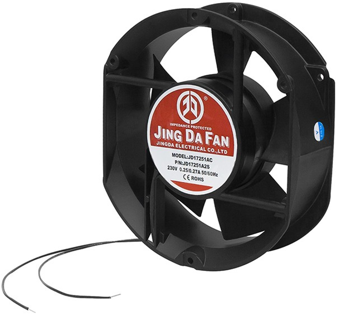 Вентилятор Blow 172 x 150 x 51 мм 230 В ковзний (5900804079101) - зображення 1