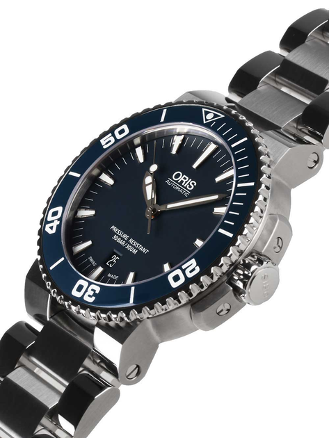 Oris 0173376534155 0782601PEB Aquis Automatik 43mm 30ATM