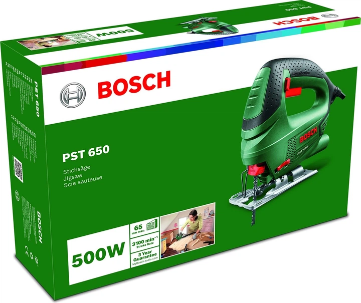 Wyrzynarka elektryczna Bosch PST 650 (06033A0700) - obraz 3