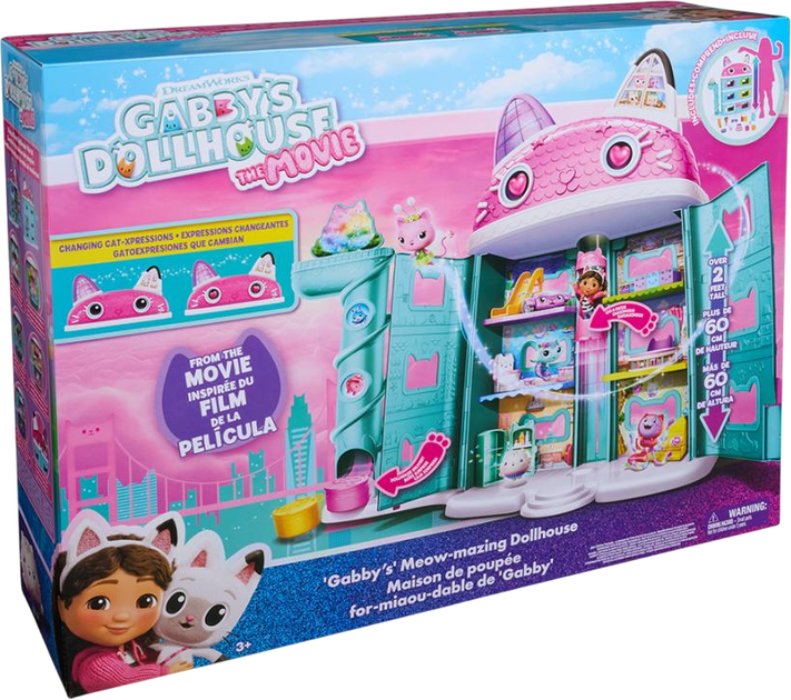 Zestaw do zabawy Gabby's Dollhouse Koci domek Gabby (SM37450/6074334) - obraz 7