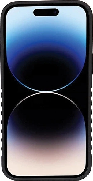 Панель Audi Genuine Leather MagSafe для Apple iPhone 14 Pro Black-Red (AU-TPUPCMIP14P-R8/D3-RD) - зображення 4