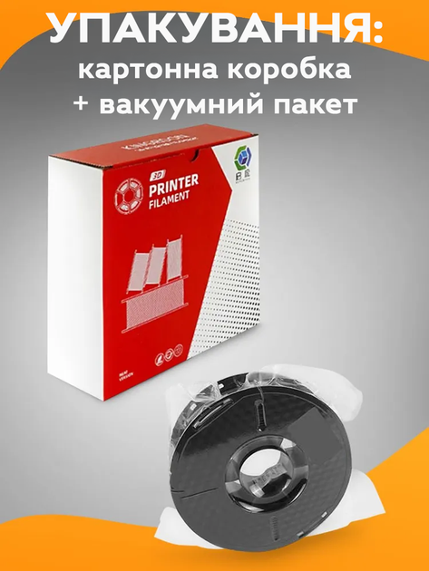 Филамент (пластик для 3D принтера) Kingroon PETG (CoPET) 1,75мм 1 кг Красный - изображение 12