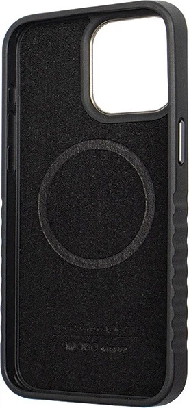 Etui Audi Genuine Leather MagSafe do Apple iPhone 15 Pro Black-Red (AU-TPUPCMIP15P-R8/D3-RD) - obraz 9