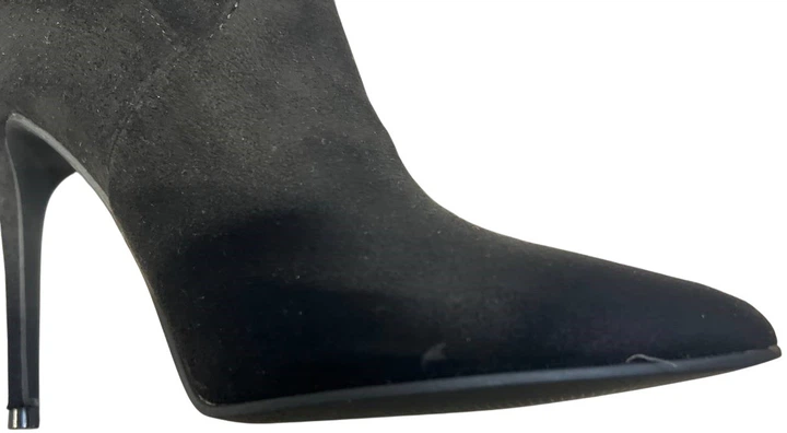 Muszkieterki damskie zamszowe Steve Madden Dominique Boot SM11000128-001 37 23 cm Czarne (8719484526242) (955555901866010) - Outlet - obraz 3