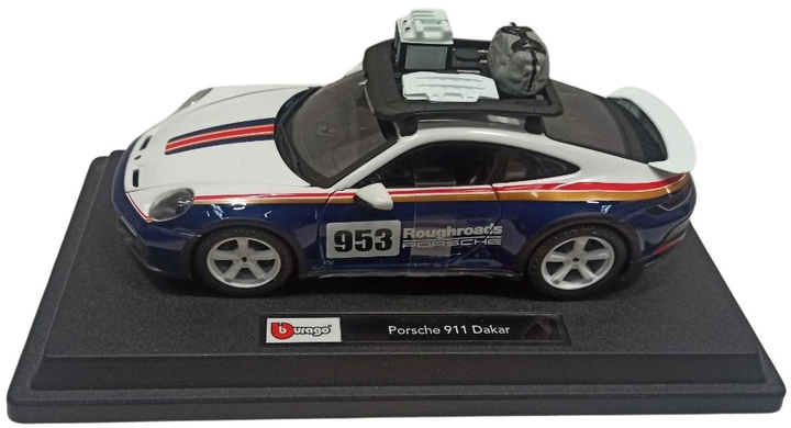 Model Bburago Porsche 911 Dakar 1:24 (4893993280292) (955555909441014) - Outlet - obraz 5