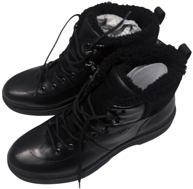 Zimowe trzewiki damskie ocieplane Geox D26UPA04346-C9999 41 Czarne (8050036783646) (955555906582547) - Outlet - obraz 3