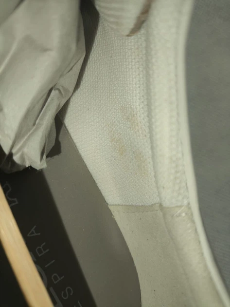 Sneakersy damskie do kostki Geox D921BA085NF-C1ZH8 38 24.7 cm Biały/Złoty (8054730442021) (955555909473850) - Outlet - obraz 5