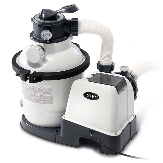 Пісочна помпа для басейнів Intex + фільтрувальні кульки 5700 л/год 26644 (5903890631697) - зображення 1