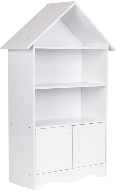 Стелаж-шафа EcoToys будиночок для дитячих іграшок, бібліотека (5903769976959) - зображення 1