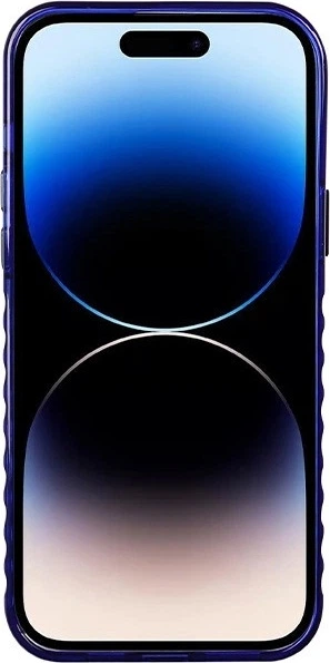 Etui Audi IML Big Logo MagSafe do Apple iPhone 14 Pro Navy Blue (AU-IMLMIP14P-Q5/D2-BE) - obraz 4