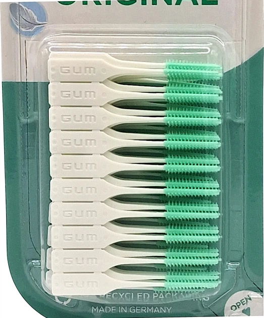 GUM Soft-Picks Original size M, 100 шт. м’які міжзубні щітки для дбайливого чищення проміжків між зубами - Фото 3 GUM Soft-Picks Original size M, 100 шт. м’які міжзубні щітки для дбайливого чищення проміжків між зубами - зображення 3