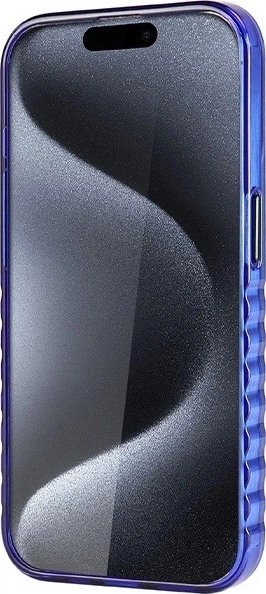 Панель Audi IML Big Logo MagSafe для Apple iPhone 15 Pro Navy Blue (AU-IMLMIP15P-Q5/D2-BE) - зображення 6