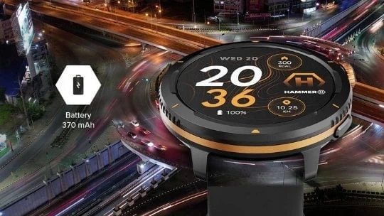 Смарт-годинник MyPhone Hammer Watch 2 Lite Black - изображение 7