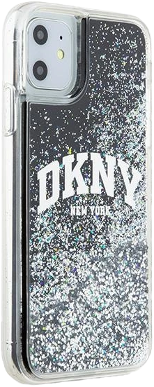 Etui DKNY Liquid Glitter Big Logo do Apple iPhone Xr/11 Black (3666339270650) - obraz 2