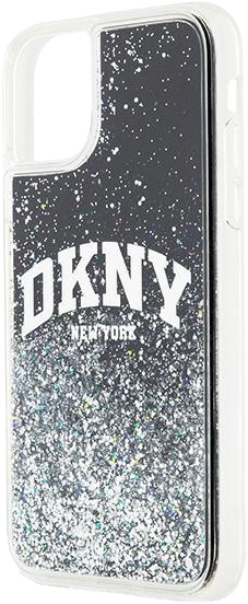 Etui DKNY Liquid Glitter Big Logo do Apple iPhone Xr/11 Black (3666339270650) - obraz 4