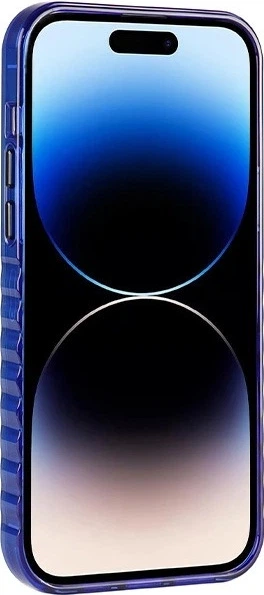 Etui Audi IML MagSafe do Apple iPhone 14 Pro Navy Blue (AU-IMLMIP14P-A6/D3-BE) - obraz 5