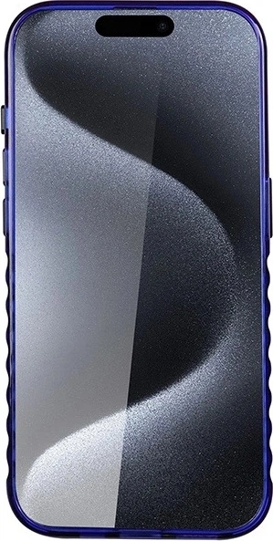 Панель Audi IML MagSafe для Apple iPhone 15 Pro Navy Blue (AU-IMLMIP15P-A6/D3-BE) - зображення 4