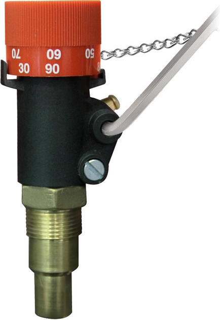 Regulator paleniskowy Kalvis Honeywell do kotłów na paliwo stałe 3/4" (FR124-3/4A) - obraz 3