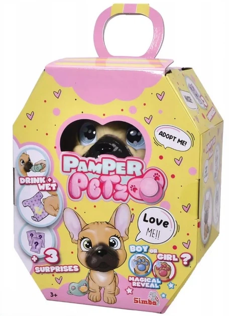 Ігровий набір Simba Toys Pamper Petz Французький бульдог 105950098 (4006592094911) - зображення 1