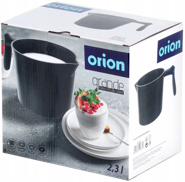 Молочник Orion Grande гранітовий 2.2 л (8592381196639) - зображення 6