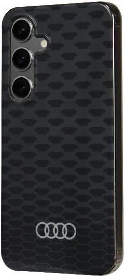 Etui Audi IML Stitching Pattern MagSafe do Samsung Galaxy S24 (S921) Black (AU-IMLMS24-Q5/D3-BK) - obraz 2