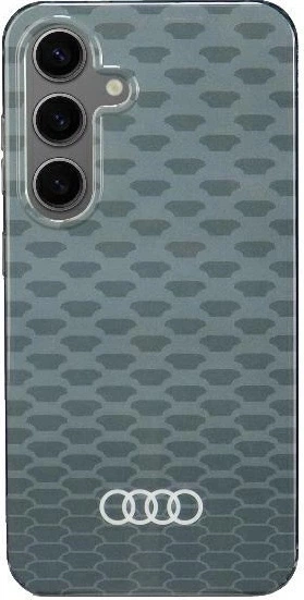 Etui Audi IML Stitching Pattern MagSafe do Samsung Galaxy S24 (S921) Grey (AU-IMLMS24-Q5/D3-GY) - obraz 1