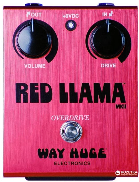 Педаль эффектов Way Huge WHE203 Red Llama Overdrive MKII – фото